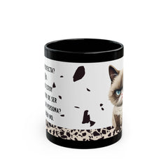 Soy Perfecta Black Mug