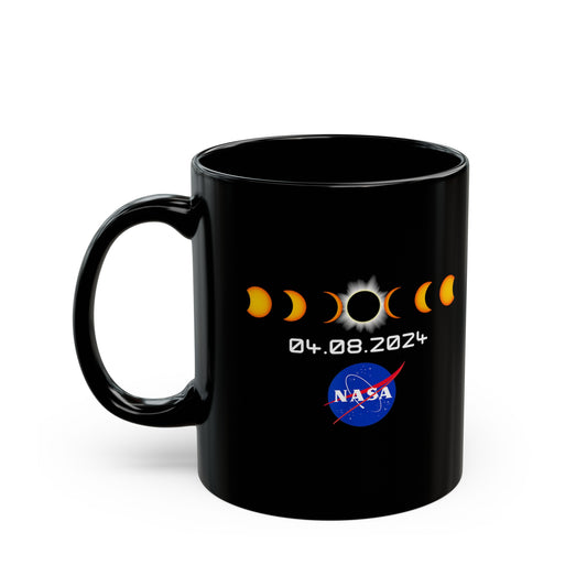 Eclipse Nasa Black Mug (11oz, 15oz)