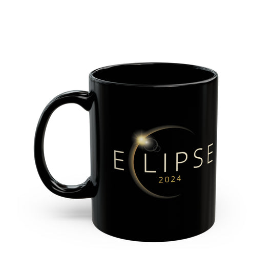 Eclipse 2024 Black Mug (11oz, 15oz)