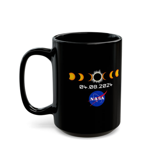 Eclipse Nasa Black Mug (11oz, 15oz)