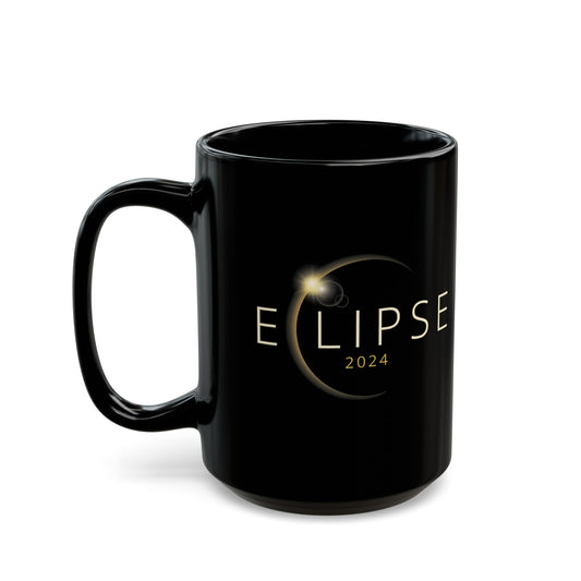 Eclipse 2024 Black Mug (11oz, 15oz)