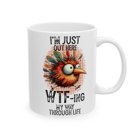 WTF- ING Ceramic Mug, (11oz, 15oz)