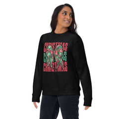 Holiday Coquette Bow Unisex Premium Sweatshirt