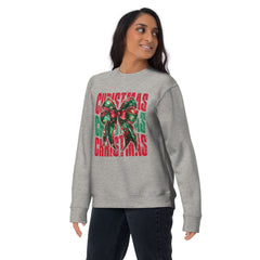 Holiday Coquette Bow Unisex Premium Sweatshirt