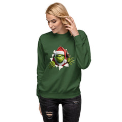 Funny Christmas Character Premium Sweatshirt