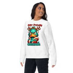 Merry Ducking Christmas Premium Sweatshirt