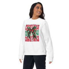 Holiday Coquette Bow Unisex Premium Sweatshirt