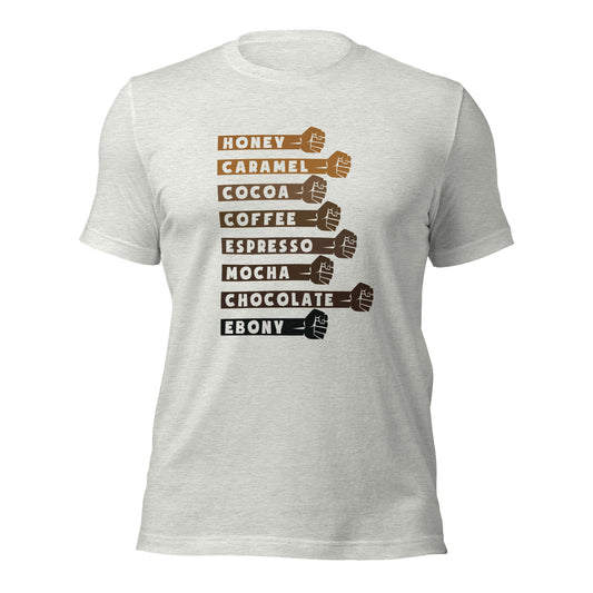 Melanin coffee t-shirt