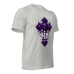 Purple-Skull-Sin t-shirt