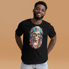 Paint Splash Skull t-shirt