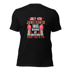 1865 Because of my Ancestors t-shirt