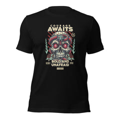 Courage Awaits t-shirt