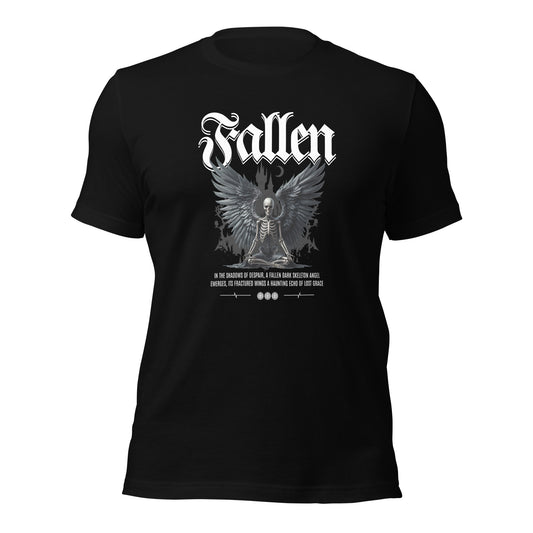 Fallen Skeleton  t-shirt