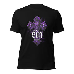 Purple-Skull-Sin t-shirt