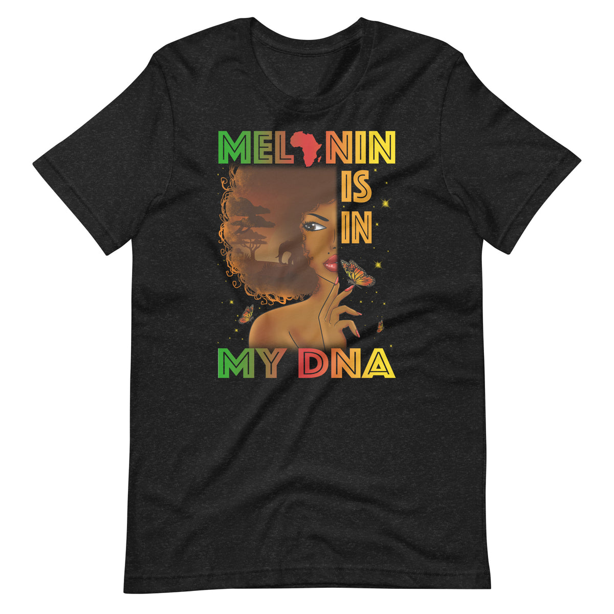 Melanin Is In My DNA t-shirt