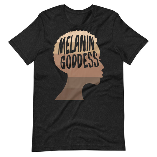 Melanin Goddess Unisex t-shirt