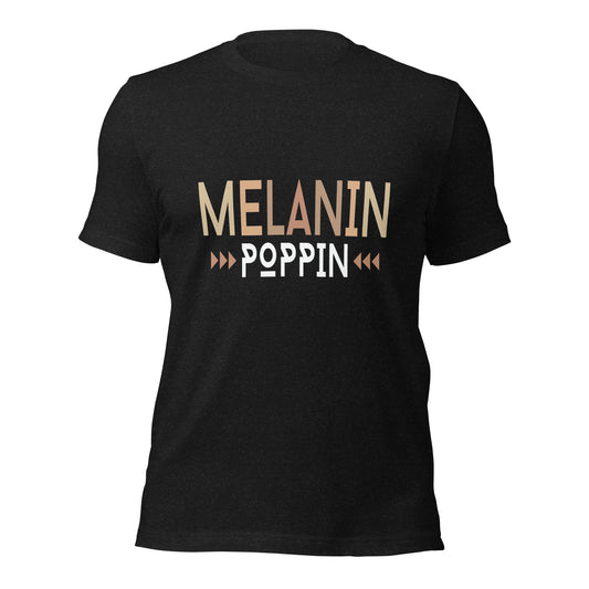 Melanin Poppin t-shirt