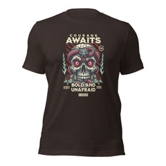 Courage Awaits t-shirt