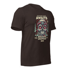 Courage Awaits t-shirt