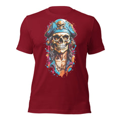 Paint Splash Skull t-shirt