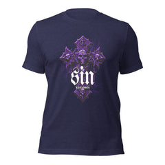 Purple-Skull-Sin t-shirt