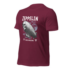 Zeppelin-Plane-skull t-shirt