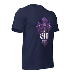 Purple-Skull-Sin t-shirt