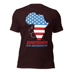 Juneteenth Is My Independence t-shirt