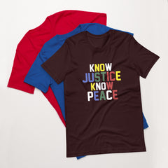 Know Justice t-shirt