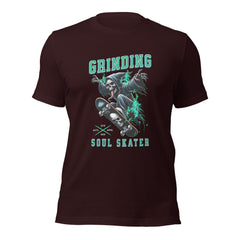 Grim-reaper-playing-skateboard t-shirt