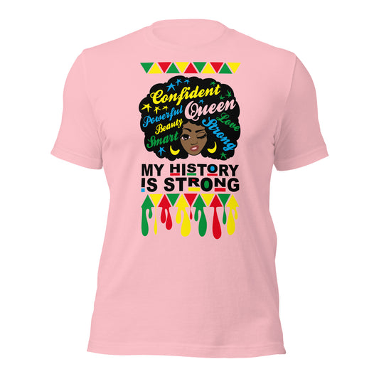 My History is Strong t-shirt