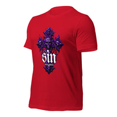 Purple-Skull-Sin t-shirt