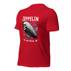 Zeppelin-Plane-skull t-shirt