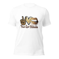 Peace Love Melanin t-shirt