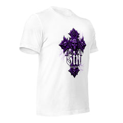 Purple-Skull-Sin t-shirt