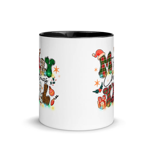 Merry Christmas Yall Mug with Color Inside