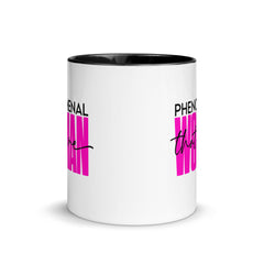 Phenomenal Woman Mug with Color Inside