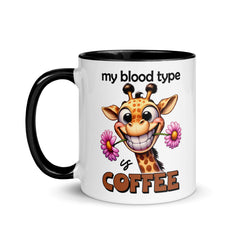 Blood Type is Coffee Mug