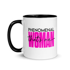 Phenomenal Woman Mug with Color Inside