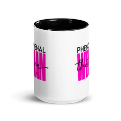 Phenomenal Woman Mug with Color Inside