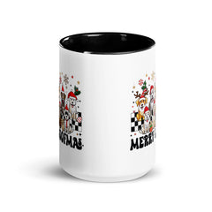 Merry Woofmas Mug with Color Inside