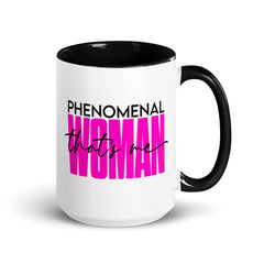 Phenomenal Woman Mug with Color Inside