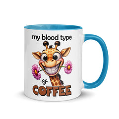 Blood Type is Coffee Mug