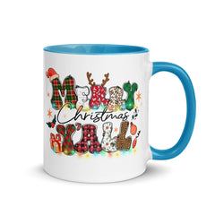 Merry Christmas Yall Mug with Color Inside