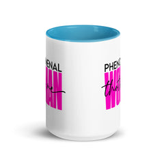 Phenomenal Woman Mug with Color Inside