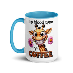 Blood Type is Coffee Mug