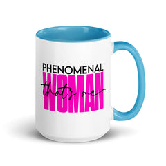 Phenomenal Woman Mug with Color Inside