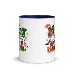 Merry Christmas Yall Mug with Color Inside