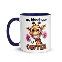 Blood Type is Coffee Mug