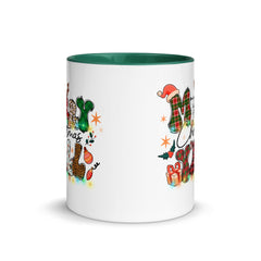 Merry Christmas Yall Mug with Color Inside